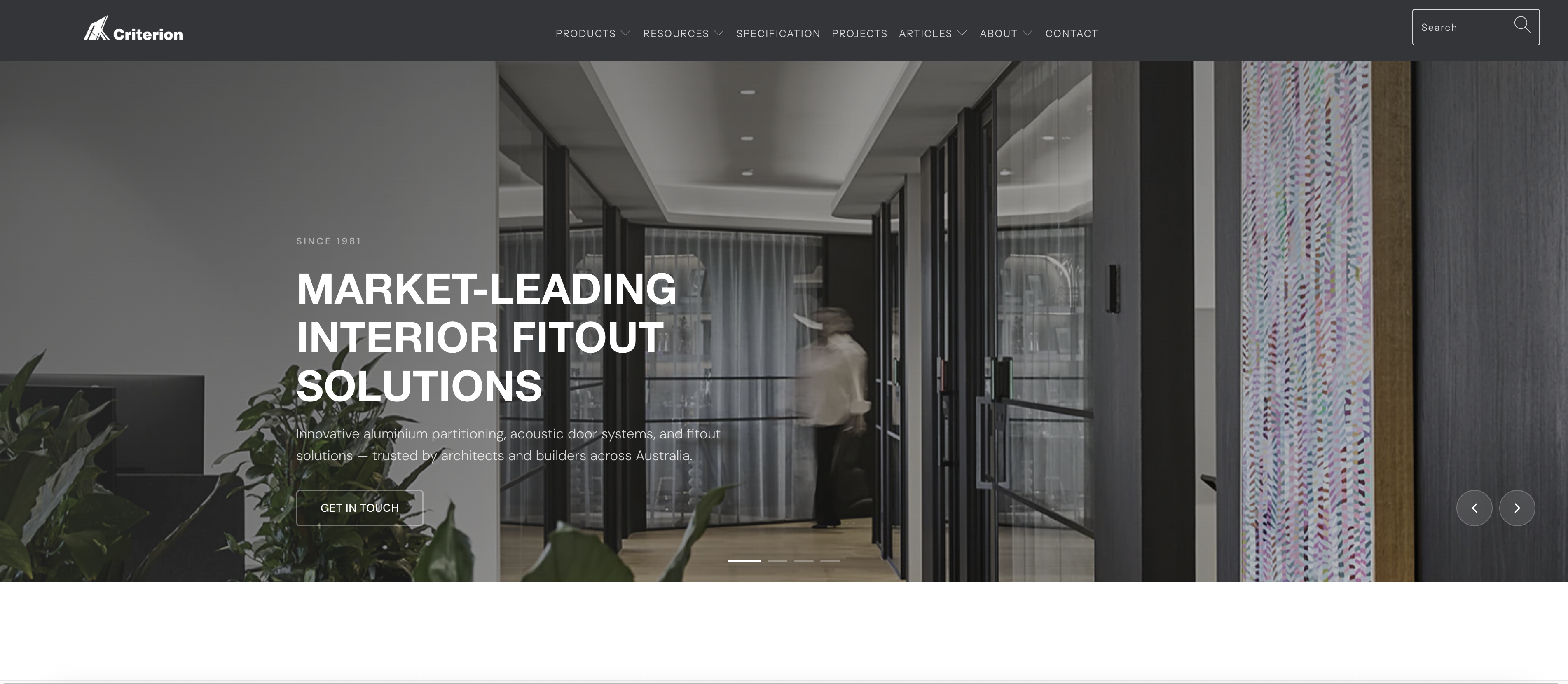 Criterion Industries — website by Good Job Digital